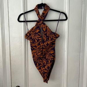Zara patterned bodysuit